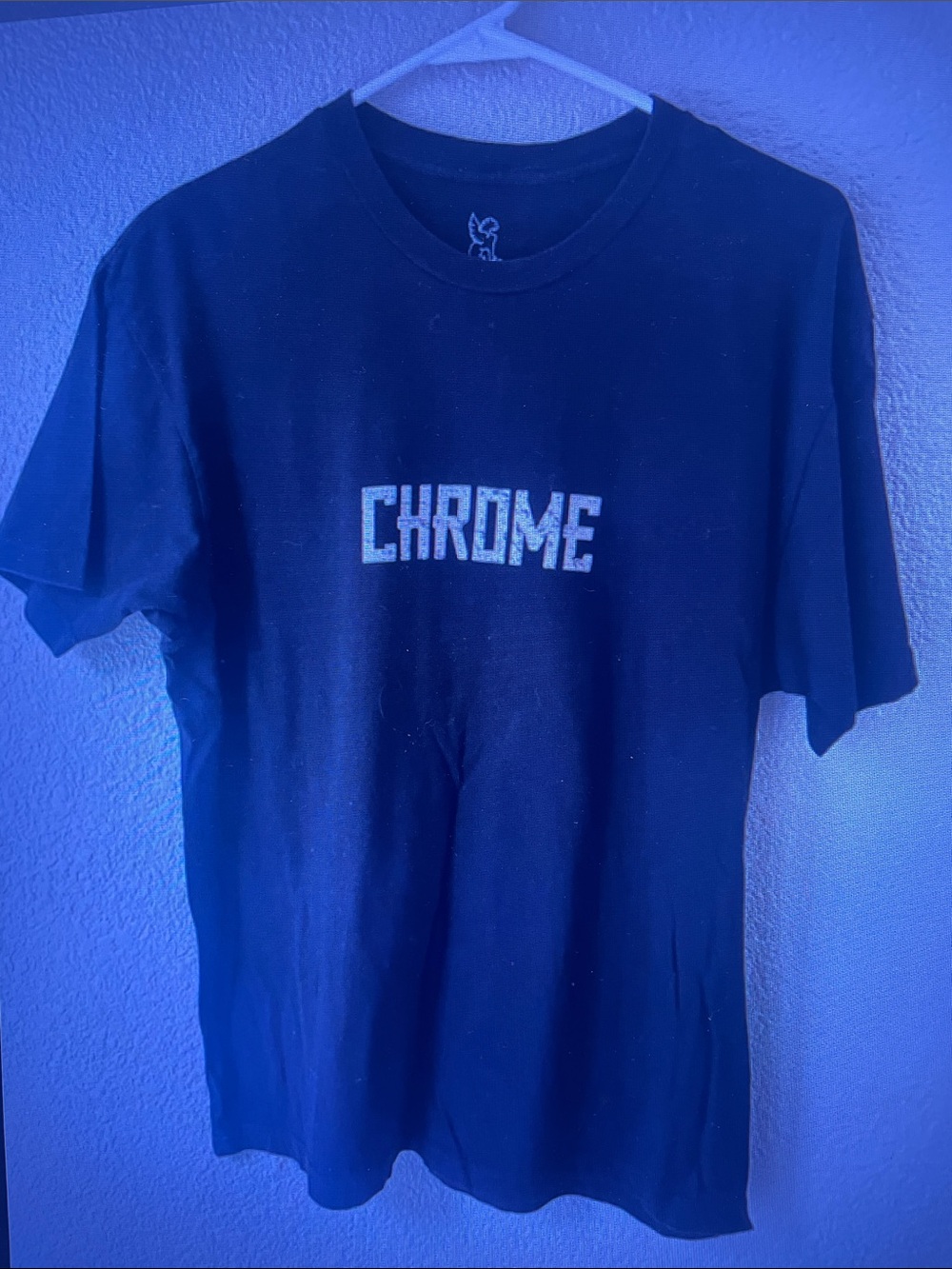 Chrome Graphic Short Sleeve Tee - Black